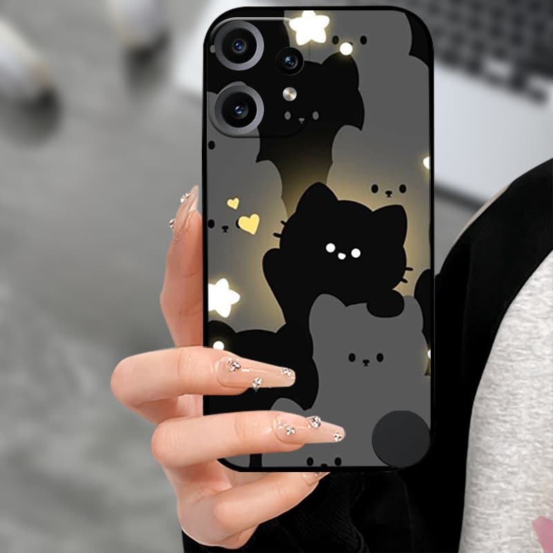 Capa For CMF Phone 2 Pro Case Soft TPU Silicone Camera Protector Back Cover For Nothing CMF Phone 2 Pro Cases Black Back Bumper