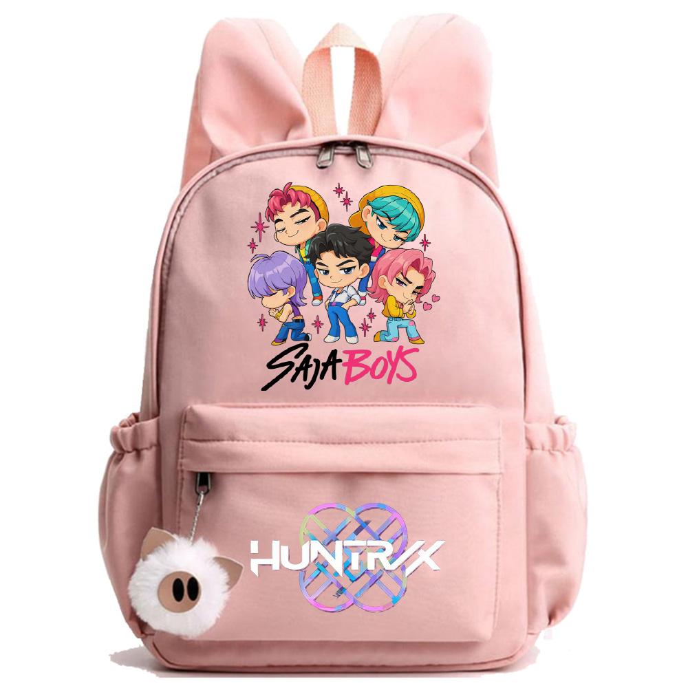 Аниме Милый Рюкзак с Принтом K-Pop Студенческий Подростковый Ранец для Мальчика Девочки Школьная Сумка Детский Подарок Женский Большой Вместимости Дорожная Сумка Мочила