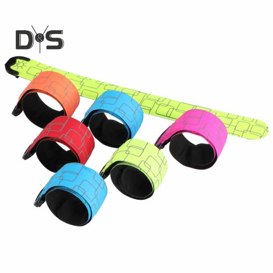 Перезаряжаемый светодиодный браслет для бега, светящиеся браслеты со светодиодной подсветкой, браслет для ночного велоспорта, ходьбы, бега, беговой экипировки