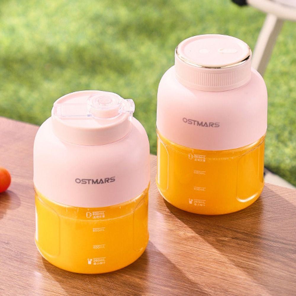 Маленькая электрическая соковыжималка, большая емкость, чашка для питья, креативный портативный блендер, чашка для домашнего хозяйства