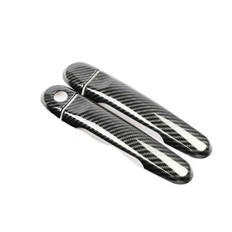 For Nissan Juke 2010 2011 2012 2013 2014 2015 2016 2017- ABS Chrome Door Handle Cover Trims Sticker Car Styling Accessories