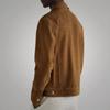 AL KHALID Real Soft Tan Suede Leather Motorcycle Style Men's Jacket Biker Stylish