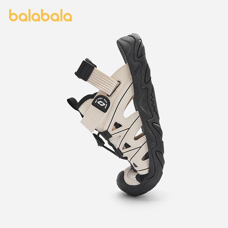 Balabala children's shoes, children's sports sandals, boys' and girls' shoes, breathable 2025 summer new anti slip outdoor shoes