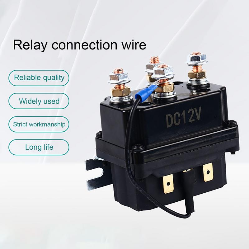 Winch Solenoid Contactor Relay Practical Winch Control Winch Controller Sturdy Electric Winch Relay Automotive Relays Kit For