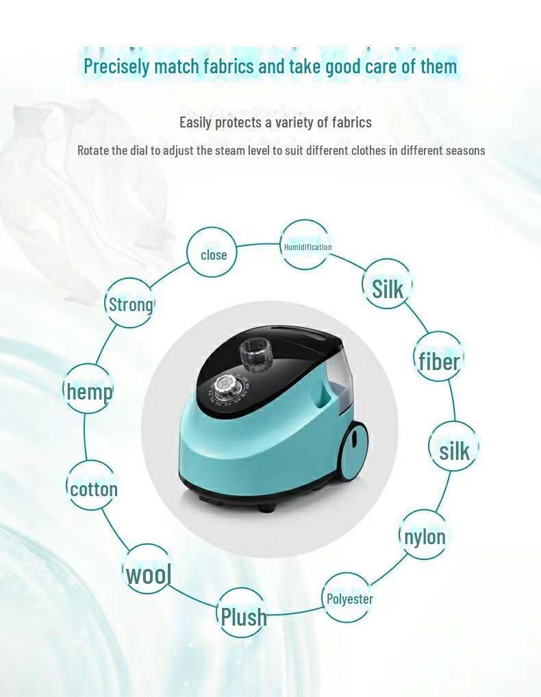 Мощный ручной двухполюсный паровой утюг с большой емкостью для вертикальной глажки