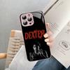 Movie D-Dexter Tempered Glass For Iphone 14 13 12 11 Pro Mini XS MAX 14Plus X XS XR Fundas