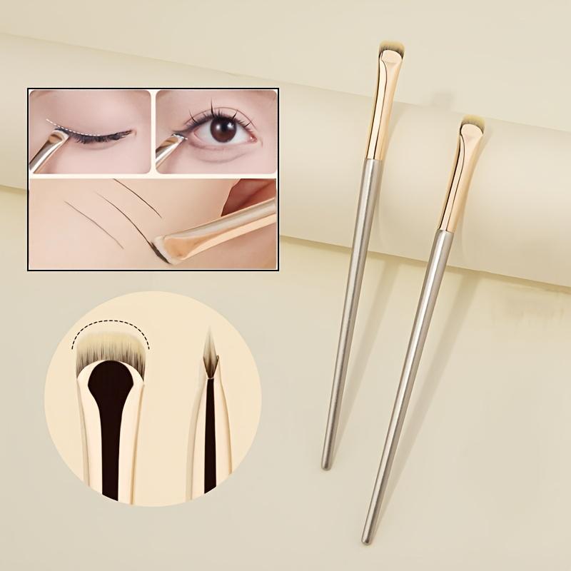 Crescent Eyeliner Brush Draw Eyeliner Eyeband Contour Makeup Tools Upgrade Half Round Crescent Blade Eye Liner Makeup Brush Thin
