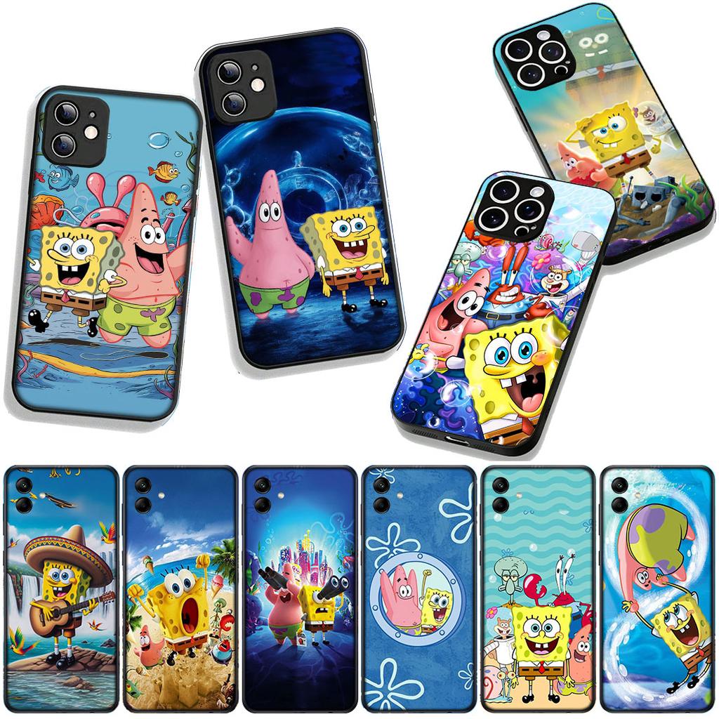 Чехол S-Губка Боб S-Квадратные Штаны Губка Боб для Motorola Moto G04 G13 G14 G22 G23 G32 G34 G35 G64 G82 G84 G53 G60 G72 E14 E15 E13