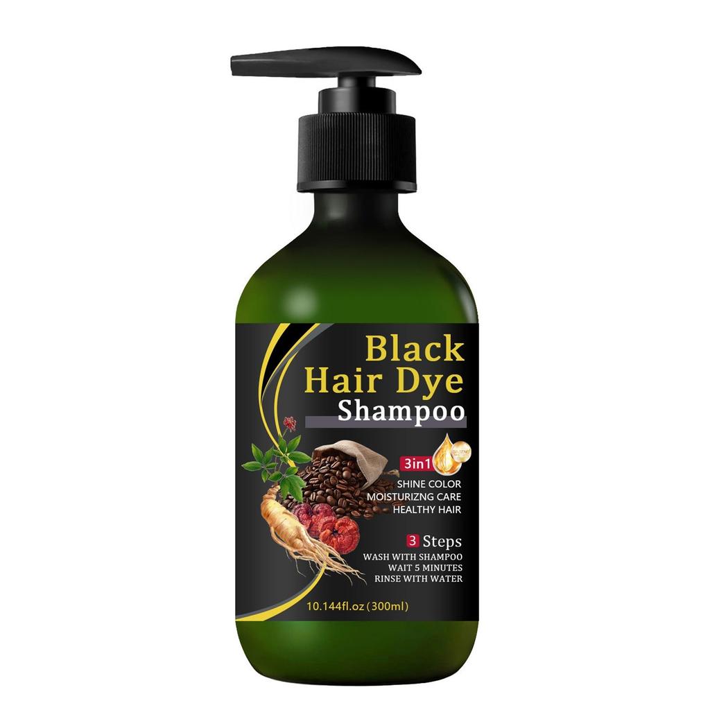 Polygonum Multiflorum Herb Wild Ginseng Шампунь Черный кунжут Уход за волосами после окрашивания Черные и блестящие волосы