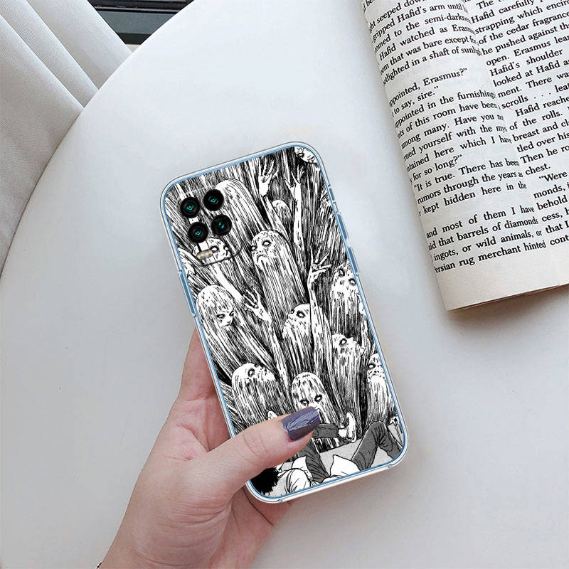 IR15 Джунджи Ито Томи Чехол для Motorola E22S E7 G6 G7 G8 G9 Plus Power Play G10 G20 G04 E30 E40 E22 E20 E13 E15 G22 G23 G05 G75 G35 G55