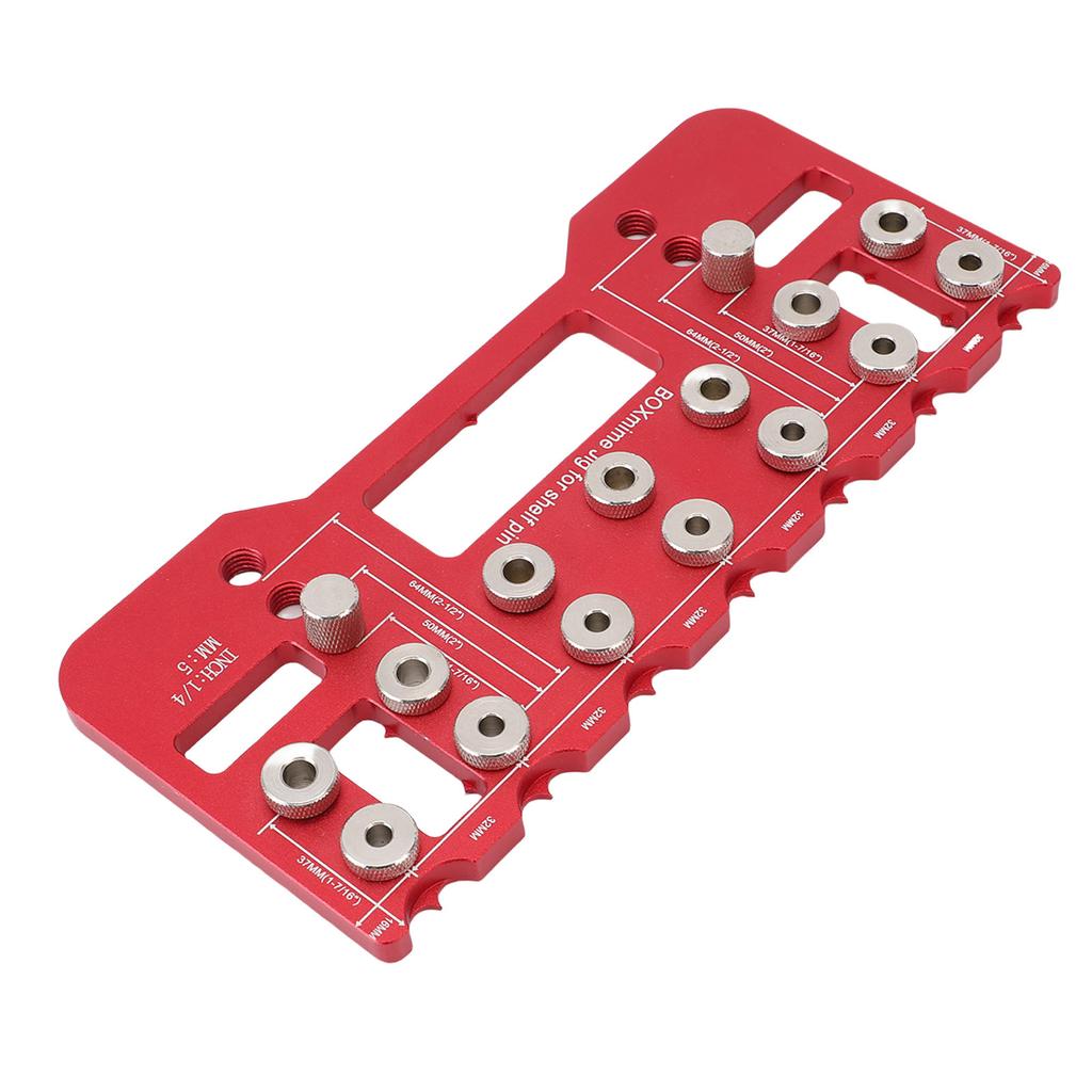 Cabinet Handle Mounting Template Door Hinge Pull Hardware Drilling Guide Board for Woodworking Furniture Installation