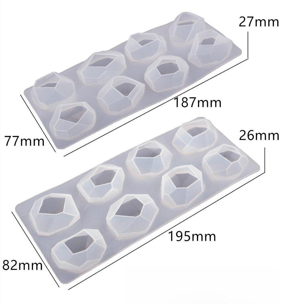 2 шт. DIY форма камня силиконовая форма форма для мыла силиконовая форма для смолы 3d силиконовая форма для изготовления свечей