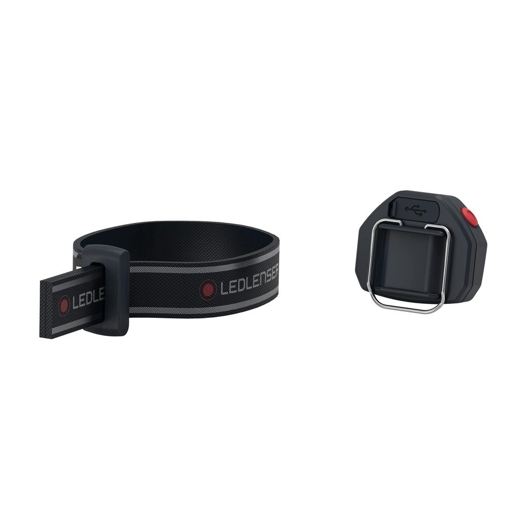 Перезаряжаемый светодиодный фонарь Ledlenser CU2R для распознавания сигналов, белый и красный, для активного отдыха, например, и продукт 502730 Японский свет, Наклипсовый фонарь, Фонарь,