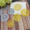 4pcs Lace Circle Metal Cutting Dies for Scrapbooking Photo Album DIY Craft Dies for Christmas Paper Card Cutting Dies