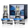 2pcs High Power H11 Car LED Headlight 1:1 Mini Size Headlamp Car Lamps Super Bright Plug And Play Car Headlamp Bulbs Fog Lights