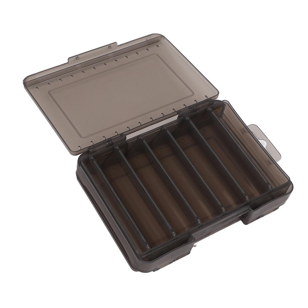 Двусторонняя коробка для приманок Дышащая Компактная Портативная Водонепроницаемая Коробка для приманок с ручкой для рыбалки