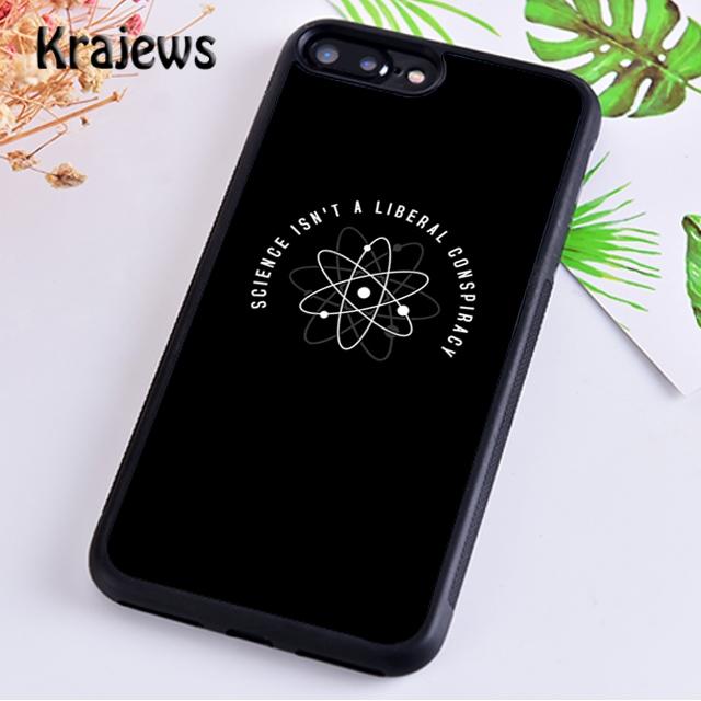 Krajews Атомная Наука Химия Чехол для Телефона Для iPhone 17 Air 16 15 14 plus 11 12 13 pro max coque Оболочка Fundas