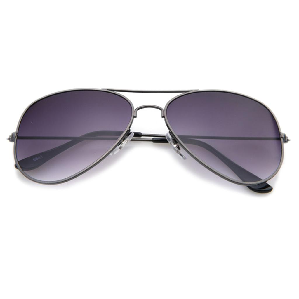 Fashion Mens Sunglasses For Women Classic Pilot Style Gradient Mirror Lens Retro Sun Glasses