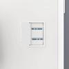 Access Panels 2 pcs White 15 x 23 cm ABS Plastic