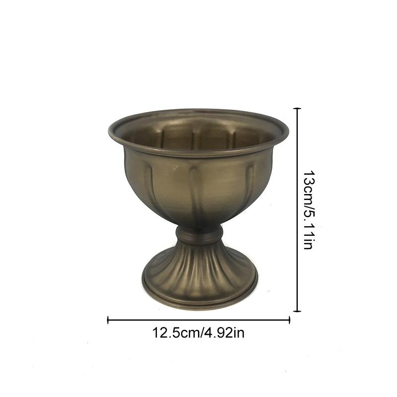 Metal Flower Vase Table Centerpieces Candle Holders Wedding Party Decoration Flower Arrangement Vase Potted Ornaments Home Decor