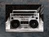 Glass stovetop protector 70x52 Music