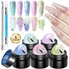Solid Nail Gel Kit - Non Sticky Hard Gel Builder for Extensions