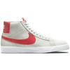 Nike Мужские кроссовки Blazer Mid SB Lobster белые Summit-White 864349-108
