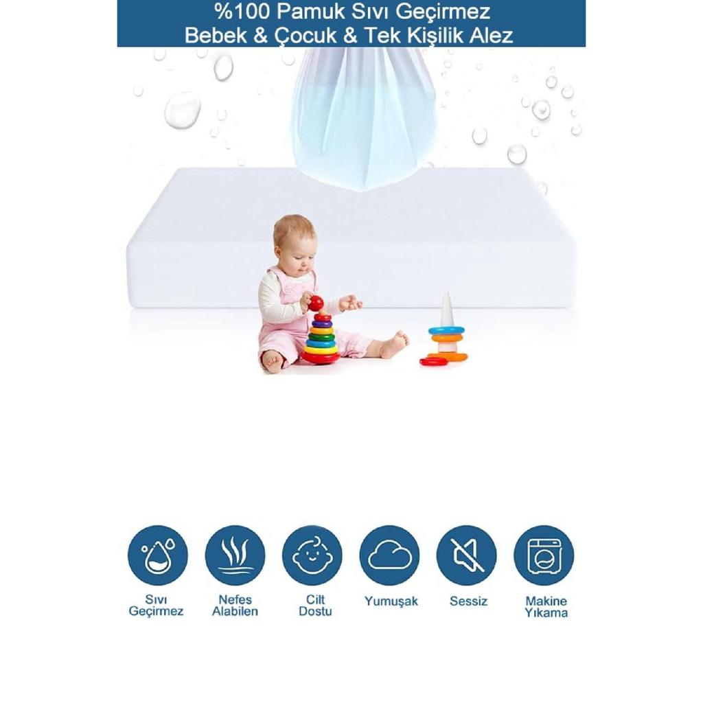 100% хлопок, влагостойкий для малышей