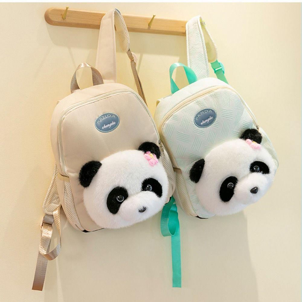 Cartoon Kids School Backpack Lightweight Panda Primary School Bags Elementary School