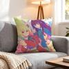 Anime Lycoris Recoil Cushion Cover 1Pcs Decorative Covers Soft Cushion Case For Sofa Couch Decor 40X40 45X45 Pillowcases