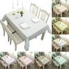 Peva Tablecloth Waterproof Simple Plaid Oilproof Table Cloth Home Decor Dining
