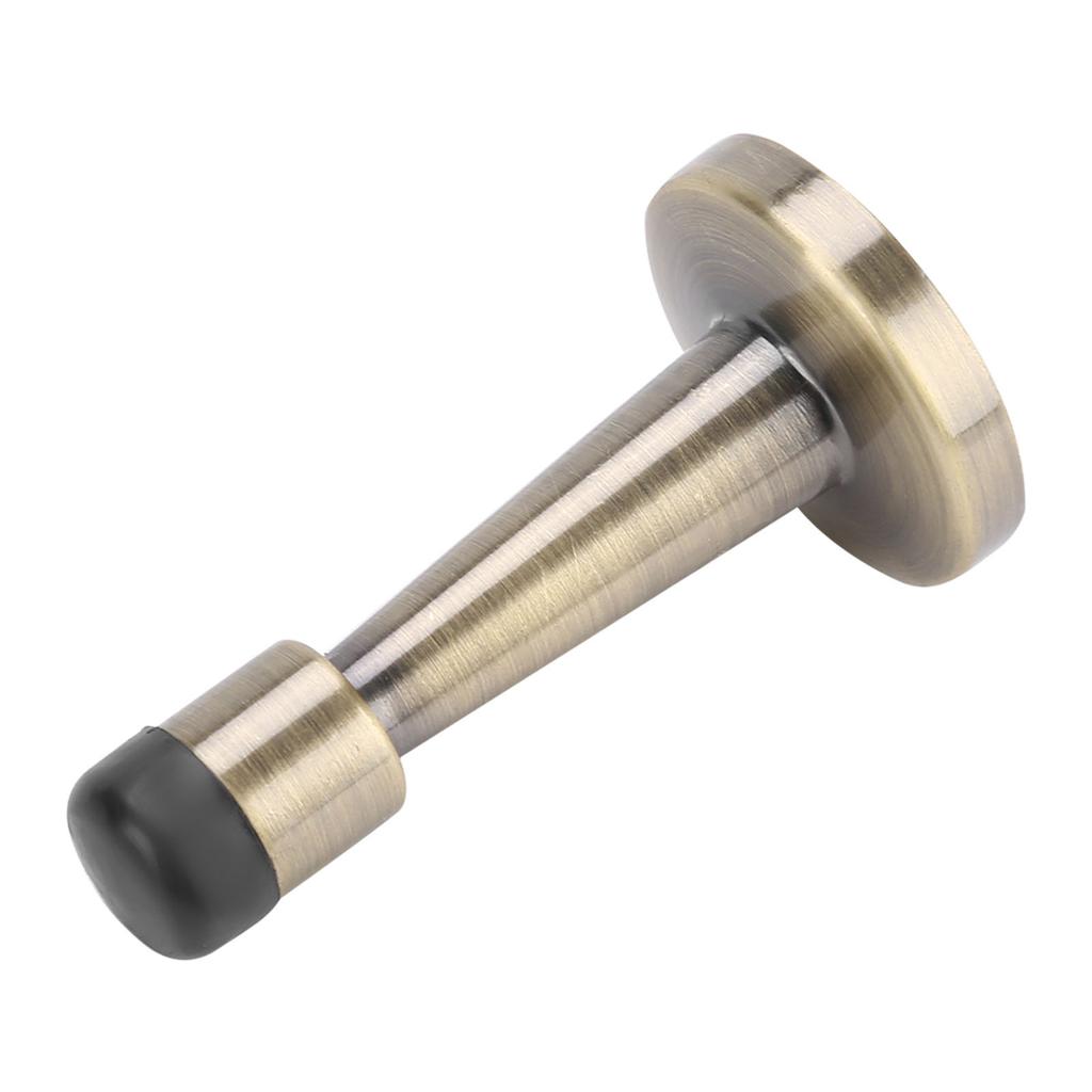 Zinc Alloy Rubber Anti Collision Door Stopper Holder Home Hotel Office Accessory