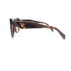 Excellent PRADA sunglasses Tortoiseshell pattern with logo Brown Women SPR19Z Used