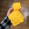 Гигантская сырная игрушка-сквиш Экстра большого размера Сырный сквиш Игрушки-антистресс Медленно восстанавливающая форму Формируемая Снимающая напряжение Мяч