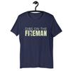 Outdoor Sports Rescue Firefighting Firefighters Shirt With Dibs A Firefighters Gift Suitable For Both Unisex And Unisex