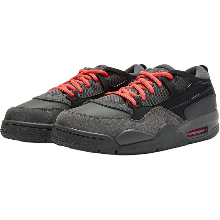 Jordan Кроссовки Air Jordan 4 Низкие Повседневные Женские Черные IO7613-080
