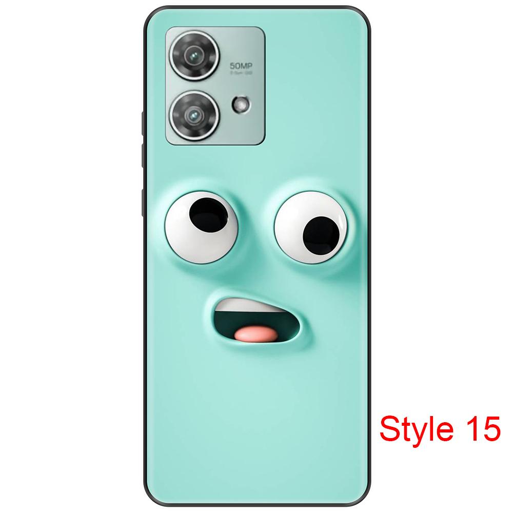 Чехол для Motorola Edge 40 Neo для Moto Edge 40 Neo, модный индивидуальный силиконовый защитный чехол, чехлы для телефонов Edge 40 Neo, силиконовый чехол против падения