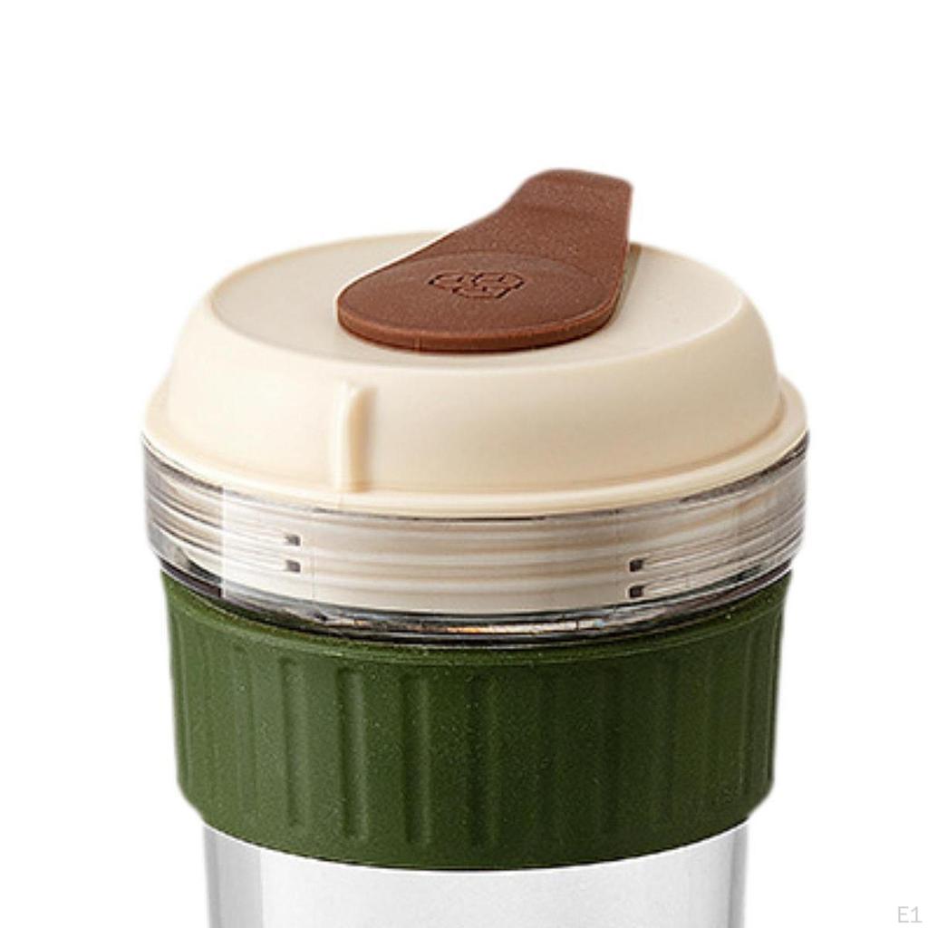 Чашка для холодного кофе, чашка для холодного заваривания с поддоном для льда, дорожная многоразовая крышка для бутылок на лето