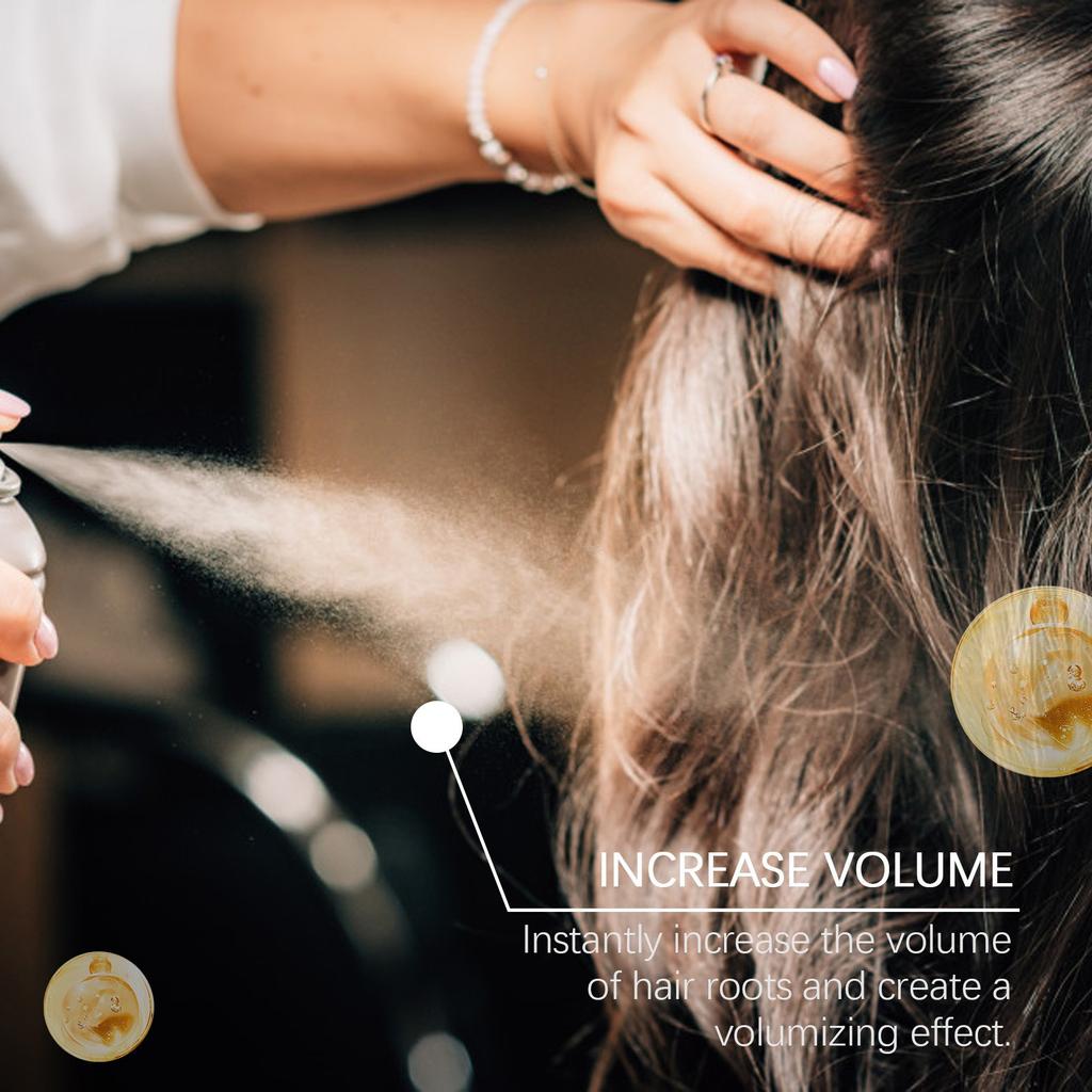 Сухой шампунь-спрей, обезжиривающий волосы, несмываемый, бережно очищает волосы и кожу головы, сохраняя их свежими, 150 мл