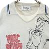 JC de CASTELBAJAC сделано в Италии Looney Tunes Марк Антоний Свитер с длинным рукавом, воротником и V-образным вырезом Мужской Б/у