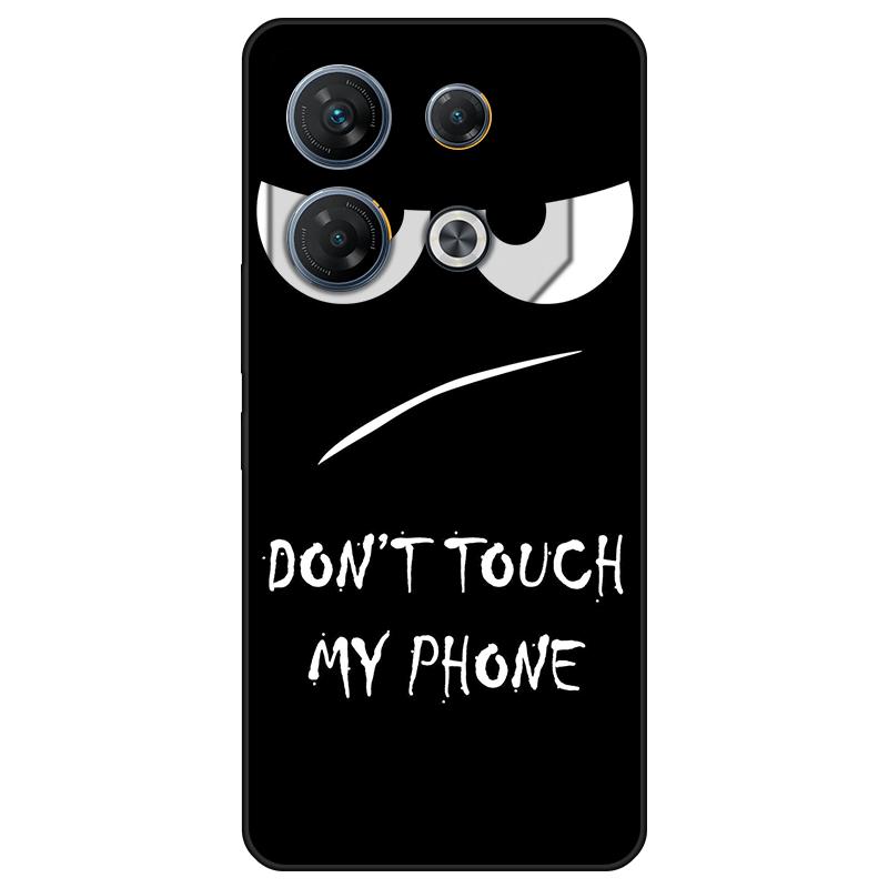 Для Infinix GT 10 Pro Корпус Окрашенная задняя крышка из ТПУ Мягкий силиконовый чехол Infinix GT 10 Pro