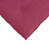 Back Cushion Burgundy 180 x 50 cm Cord Fabric
