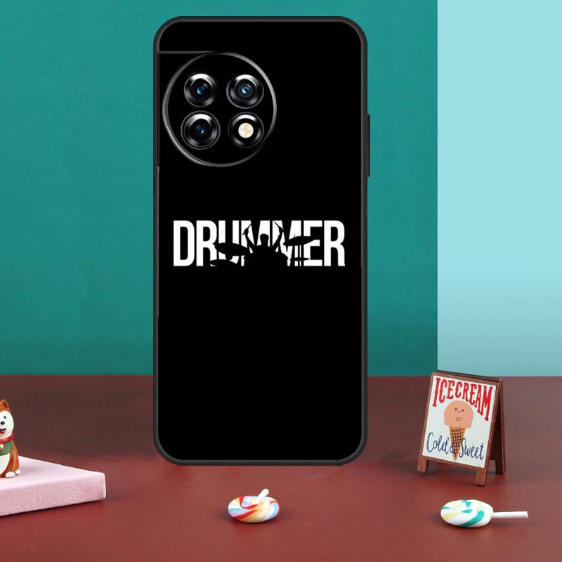 Drum Drummer Music Dj Case For OnePlus 13T 10T 8T 10R 12R 13R 15 13 12 11 10 9 Nord 5 CE 2 3 4 Lite N20 N30 Cover