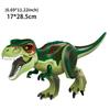 Locking Blocks Dinosaurs Tyrannosaurus Rex Wyvern Velociraptor Stegosaurus Building Blocks Toys