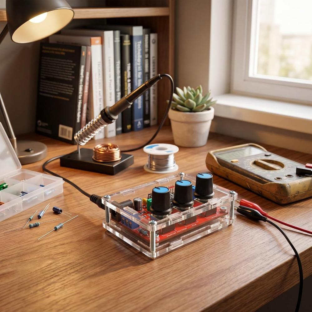 FR-4 Fiberglass DIY Generator Kit ABS Sine Wave Generator Electronics Enthusiasts