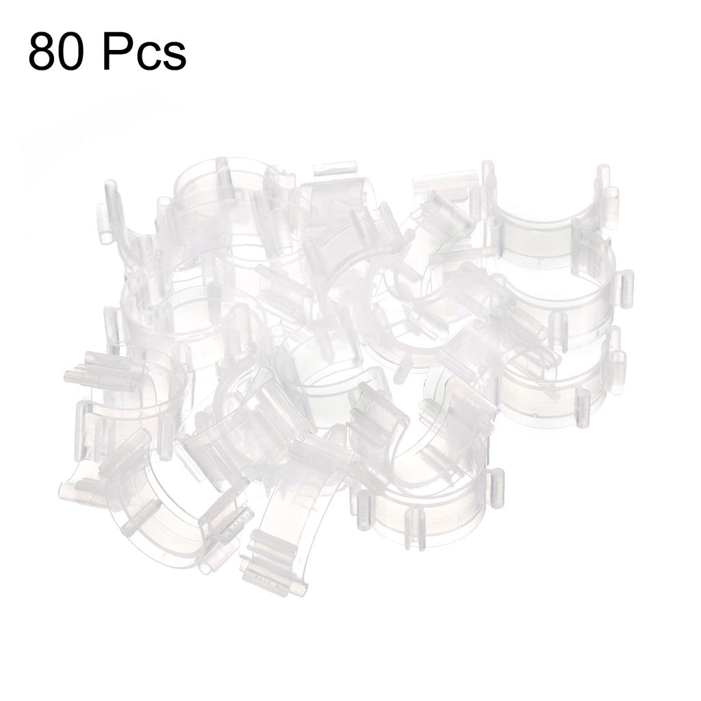 50/80pcs Sewing Bobbin Small Clips Plastic Thread Clamps Spools Organizers for Prevent Thread Tails from Unwinding Spool Savers
