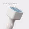 Одноразовая игла с регулируемой длиной, нержавеющая сталь, игла-штамп, дорожный футляр, микроиглы для ухода за кожей, лечения выпадения волос