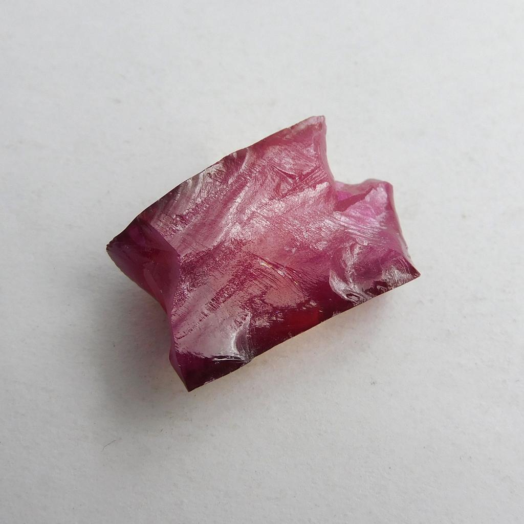 Huge Size 33.40 Ct Natural Ruby CERTIFIED Rough Uncut Red Ruby Earth Mined