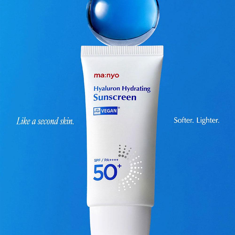 MANYO FACTORY Увлажняющий солнцезащитный крем с гиалуроном 50 мл (SPF50 +)