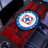 Коврик для мыши футбольной команды Cruz Azul, Большой игровой коврик для стола, Нескользящий коврик XXL для мыши для ноутбука и планшета, Игровой коврик для мини-ПК со прошитыми краями
